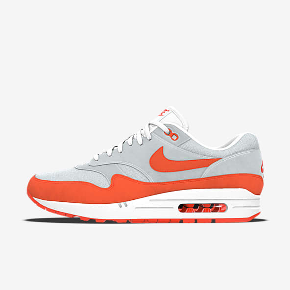 Nike air max 1 rood wit sales